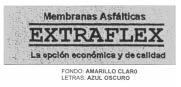 MEMBRANAS ASFALTICAS EXTRAFLEX LA OPCION ECONOMICA Y DE CALIDAD