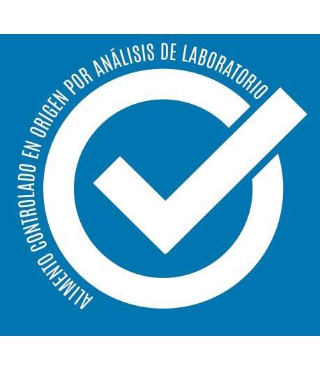 ALIMENTO CONTROLADO EN ORIGEN  POR ANALISIS DE LABORATORIO