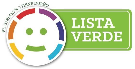 LISTA VERDE - EL CONSEJO NO TIENE DUEÑO