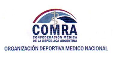 COMRA CONFEDERACIÓN MÉDICA DE LA REPÚBLICA ARGENTINA ORGANIZACION DEPORTIVA MEDICO   NACIONAL