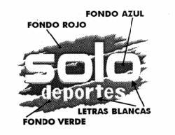 SOLO DEPORTES