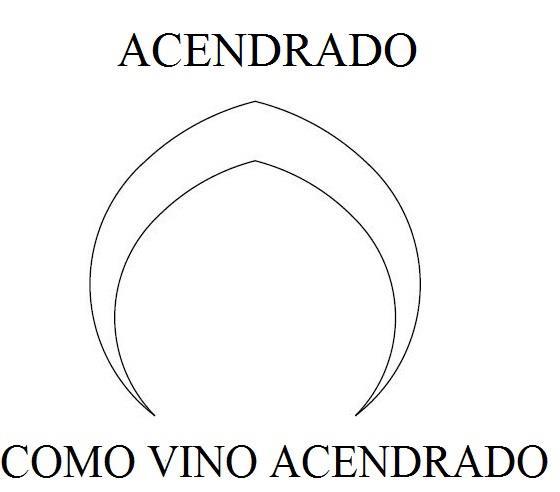 ACENDRADO COMO VINO ACENDRADO