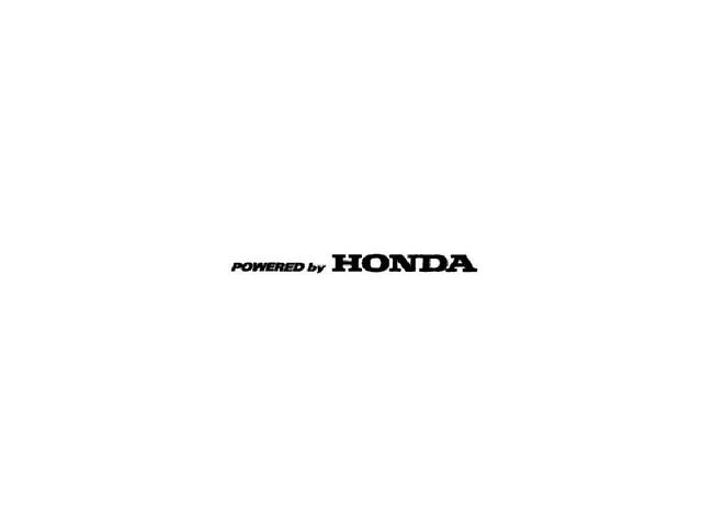 POWERED BY HONDA