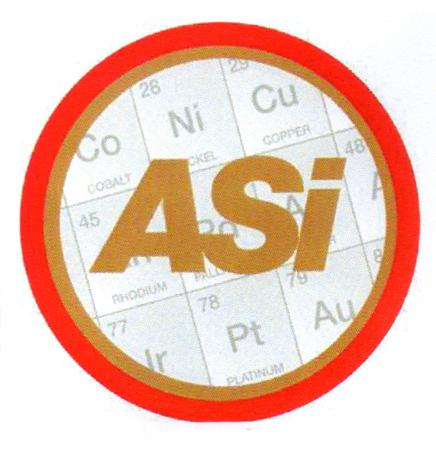 ASI CO COBALT NI NKEL 28 29 CU COPPER 45 RHODIUM 48 A 77 IR 78 PT PLATINIUM 79 AU 8