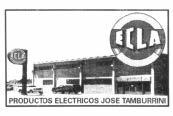 ECLA PRODUCTOS ELECTRICOS JOSE TAMBURRINI