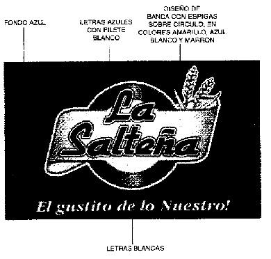 LA SALTEÑA EL GUSTITO DE LOS NUESTRO!