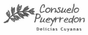 CONSUELO PUEYRREDON DELICIAS CUYANAS