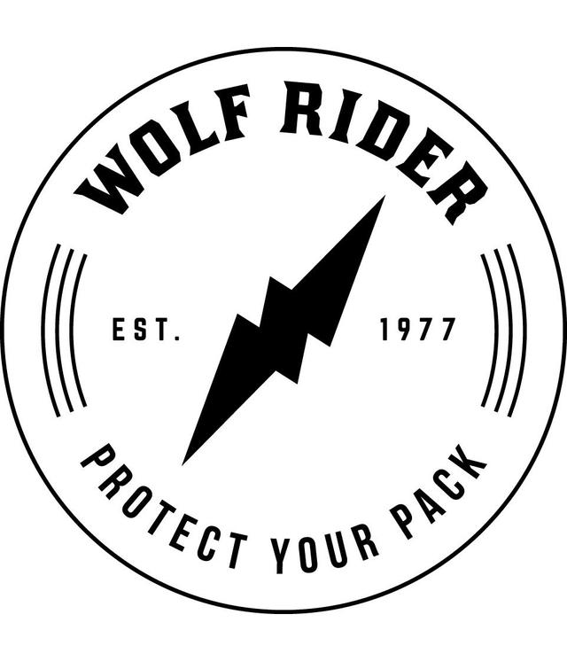 WOLF RIDER EST. 1977 PROTECT YOUR PACK