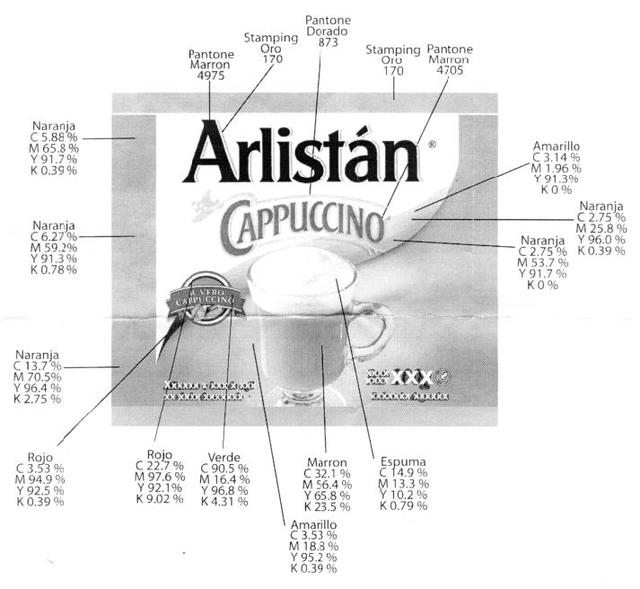 ARLISTAN CAPPUCCINO IL VERO CAPPUCCINO