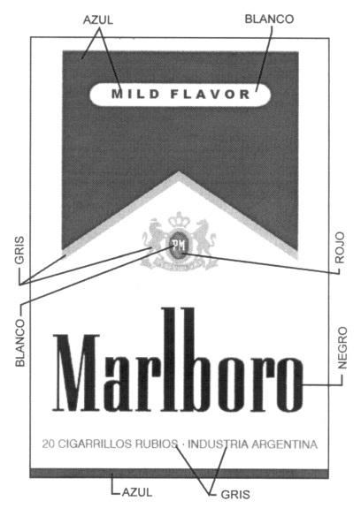 MARLBORO 20 CIGARRILLOS RUBIOS-INDUSTRIA ARGENTINA MILD FLAVOR