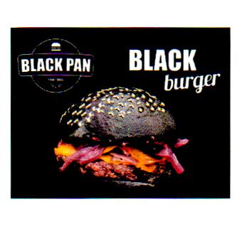 BLACK PAN BLACK BURGER