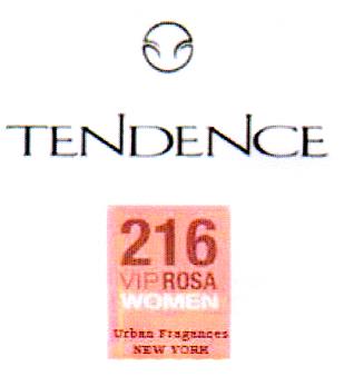 TENDENCE 216 VIP ROSA WOMEN URBAN FRAGANCES NEW YORK