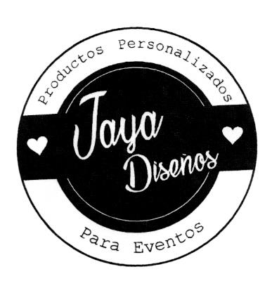 JAYA DISEÑOS  PRODUCTOS PERSONALIZADOS PARA EVENTOS