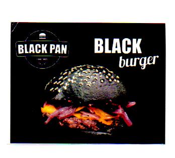 BLANCK PAN  BLACK BURGER