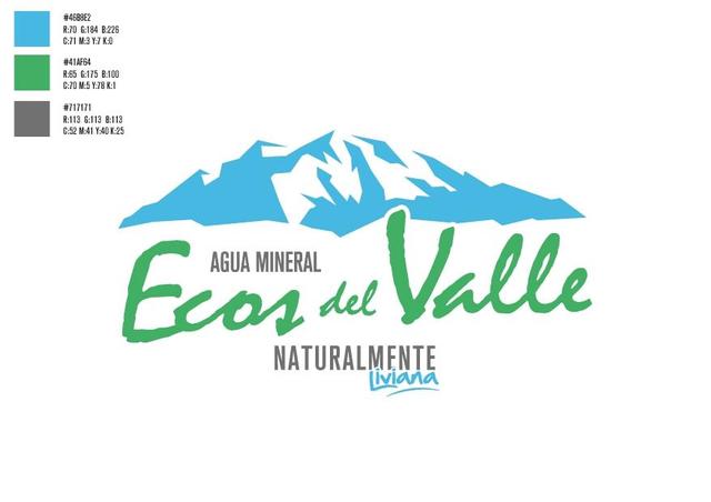 AGUA MINERAL ECOS DEL VALLLE NATURALMENTE LIVIANA