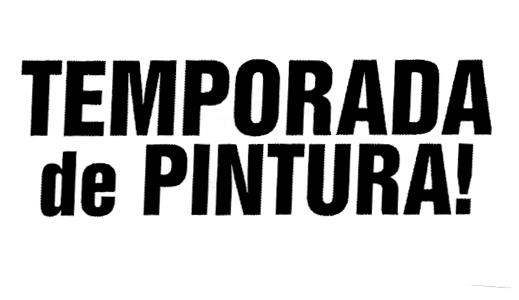 TEMPORARA DE PINTURA!