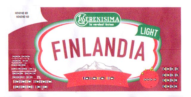 FINLANDIA LA SERENISIMA LA VERDAD LACTEA LIGHT