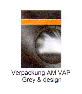 VERPACKUNG AM VAP GREY & DESIGN