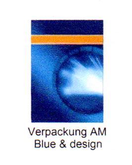 VERPACKUNG AM VAP BLUE & DESIGN