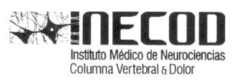 INECOD INSTITUTO MEDICO DE NEUROCIENCIAS COLUMNA VERTEBRAL            & DOLOR