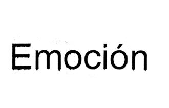 EMOCIÓN