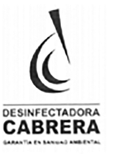 DESINFECTADORA CABRERA GARANTIA EN SANIDAD AMBIENTAL