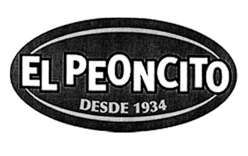 EL PEONCITO DESDE 1934