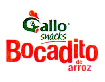 GALLO SNACKS BOCADITO DE ARROZ