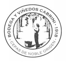 VIÑEDOS Y BODEGA FAMILIA CABRINI - 1918 - CEPAS DE NOBLE ORIGEN