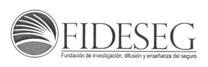 FIDESEG FUNDACION DE INVESTIGACION, DIFUSION Y ENSEÑANZA DEL SEGURO