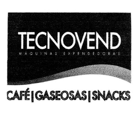 TECNOVEND MÁQUINAS EXPENDEDORAS  CAFE/ GASEOSAS/ SNACKS