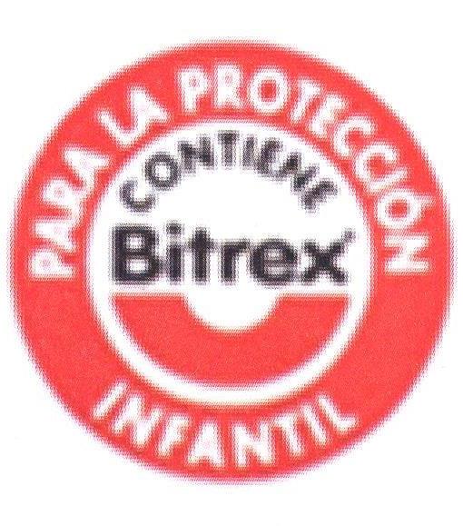 PARA LA PROTECCION CONTIENE BITREX INFANTIL