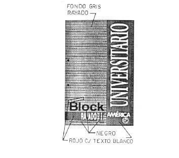 BLOCK RAYADO UNIVERSITARIO AMERICA