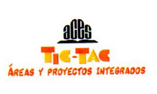 ACES TIC-TAC ÁREAS Y PROYECTOS INTEGRADOS