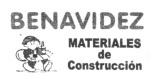 BENAVIDEZ MATERIALES DE CONSTRUCCION