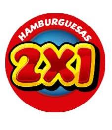 HAMBURGUESAS 2X1