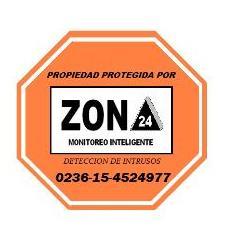 PROPIEDAD PROTEGIDA POR ZONA 24 MONITOREO INTELIGENTE DETECCION DE INTRUSOS 0236-15-4524977