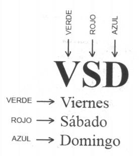 VSD VIERNES SABADO DOMINGO