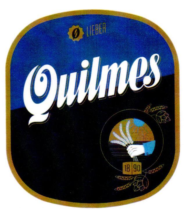 LIEBER QUILMES 1890