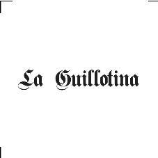 LA GUILLOTINA