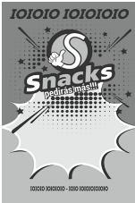 S SNACKS PEDIRAS MAS!!!