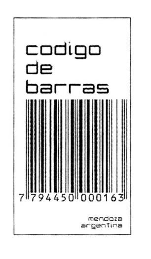 CODIGO DE BARRAS MENDOZA ARGENTINA