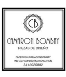 CAMARON BOMBAY CB PIEZAS DE DISEÑO FACEBOOK/CAMARONBOMBAY INSTAGRAM BOMBAYCAMARON 3412020882