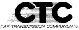 CTC CAR TRANSMISSION COMPONENTS