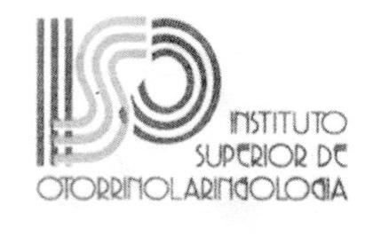 ISO-INSTITUTO SUPERIOR DE OTORRINOLARINGOLOGIA