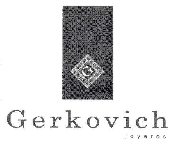 G GERKOVICH JOYEROS