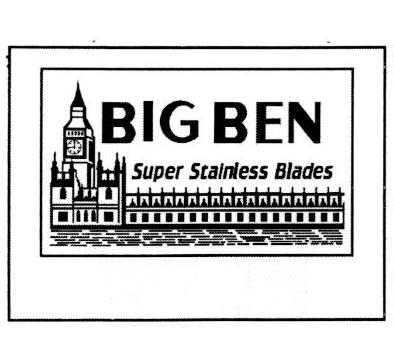 BIG BEN SUPER STAINLESS BLADES