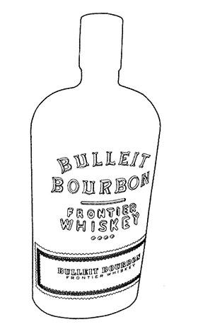 BULLEIT BOURBON FRONTIER WHISKEY