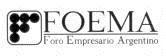 FOEMA FORO EMPRESARIO ARGENTINO