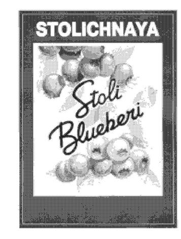 STOLICHNAYA STOLI BLUEBERI